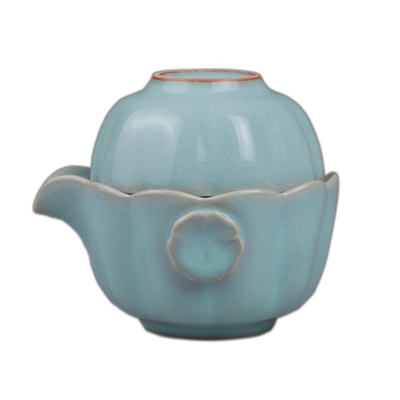 汝州原产地汝瓷茶具快客杯朱法喜