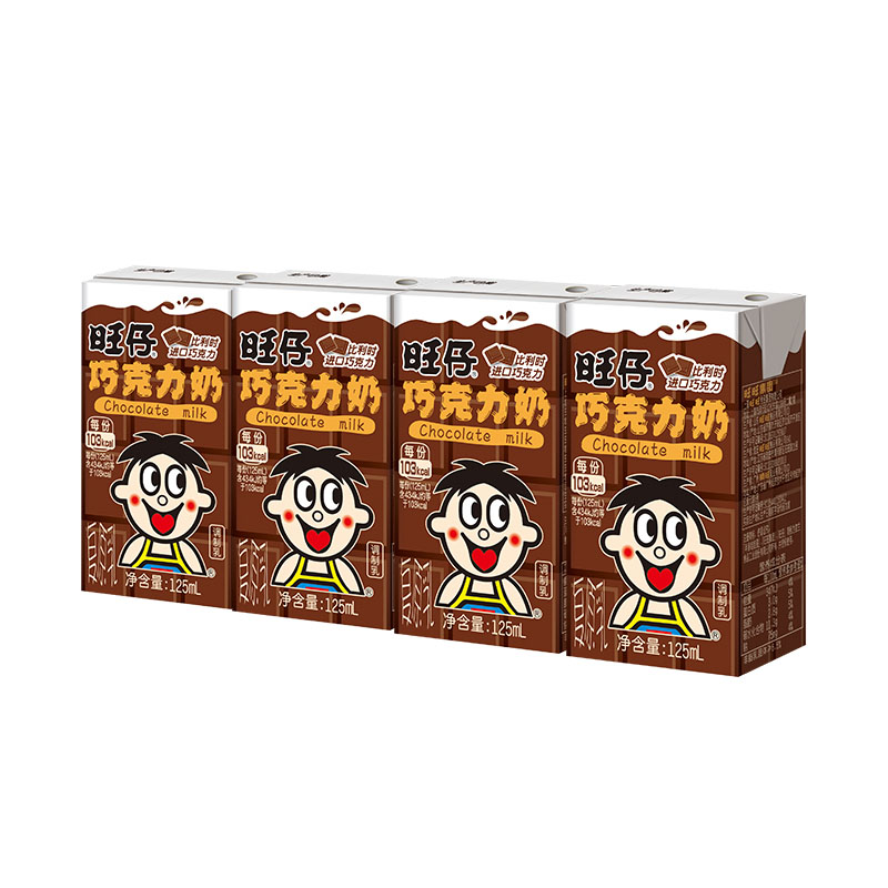 旺仔旺旺牛奶巧克力奶