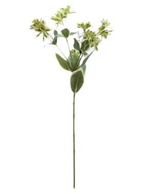 仿真高山积雪假花绢花花艺师素材