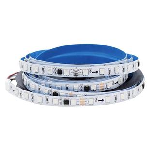 12V幻彩跑马灯流水追逐24V七彩变光爆闪渐变彩色户外防水LED灯带