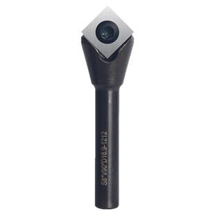 蓝胜舍弃式90度V型刀木工铣刀修边机刀头铝塑板开槽集成墙面折边