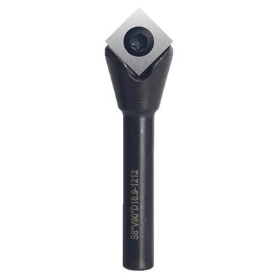 蓝胜舍弃式90度V型刀木工铣刀修边机刀头铝塑板开槽集成墙面折边