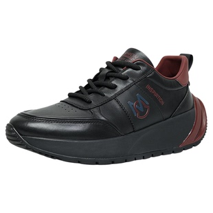 VIFIRFAR真皮全牛皮运动男鞋增高男款2025新款冬发泡软底休闲皮鞋