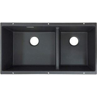 德国铂浪高Blanco花岗岩石英石水槽480/320-U厨房洗菜盆523584