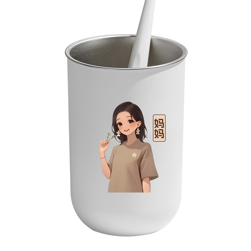 304不锈钢一家三口四口洗漱杯