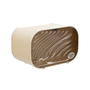 厕所纸巾盒2025新款壁挂式免打孔防水卫生间高级感抽放纸巾卷纸盒