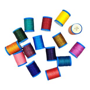 1.0mm高光泰蜡 红绳线材本命年红绳金刚结手作线 蜡线手绳 25米