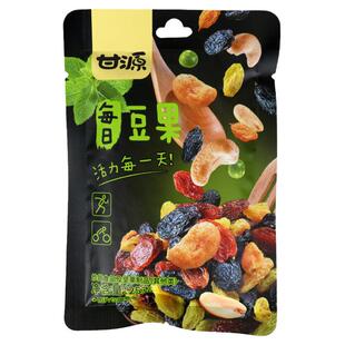 甘源每日豆果25g综合果仁腰果青豆花生蚕豆混合坚果零食独立小包