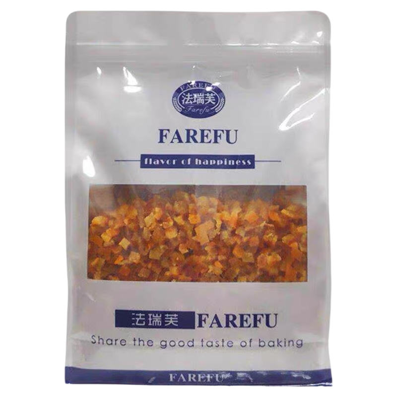 烘焙专用糖渍橙皮丁果干500g