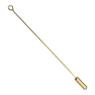 九字针长插针铜领针胸针胸花饰品配件一字圆盘手工尖头保色 9字针