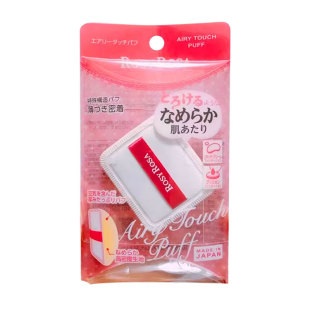 日本ROSY ROSA棉花糖气垫粉扑吐司海绵干湿两用植绒散粉上妆粉扑