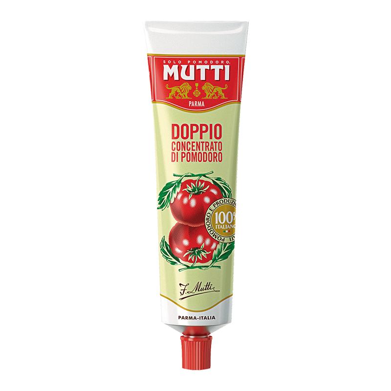 MUTTI慕意 意大利进口番茄膏番茄酱西红柿酱番茄泥披萨酱去皮番茄