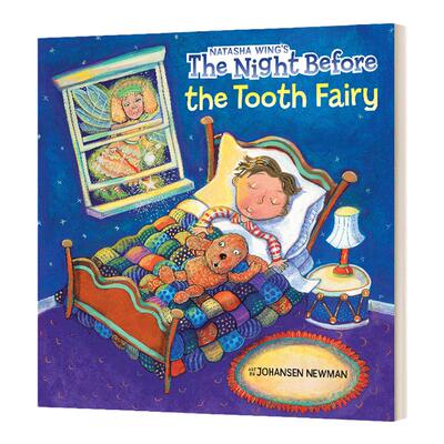 牙仙子来的来一晚 英文原版 The Night Before The tooth Fairy 换牙期绘本 英文版 Natasha Wing 进口英语原版书籍