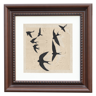 实木油画框定制相框大尺寸装裱法式字画框架A3复古挂画唐卡4k美式