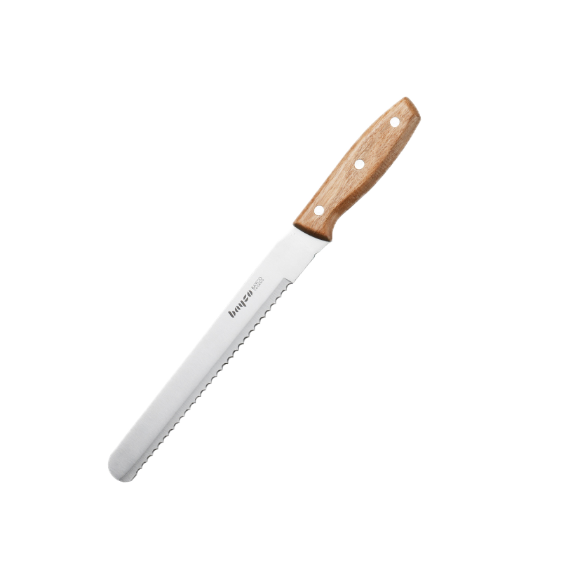 拜格面包刀不掉渣锯齿刀切三明治专用家用烘焙工具蛋糕刀吐司刀