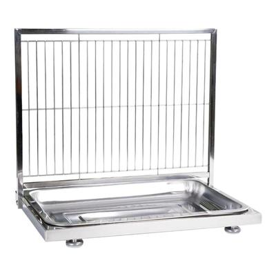 不锈钢鹦鹉站架桌面互动训练神器