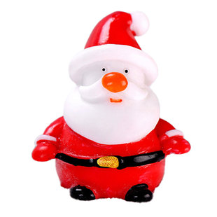 新款微景观雪景造景摆件圣诞节麋鹿雪人雪橇鹿车火车头车厢