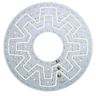 LED灯片节能照明家用吸顶灯板改造灯盘改装圆形灯条贴片省电暖白