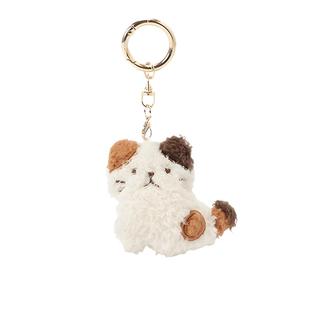 日本HAPiNS三花猫挂件猫公仔可爱情侣包包挂饰送女友新年礼物