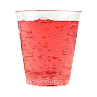 初绿航空杯一次性杯子水杯家用加厚硬太空杯功夫茶杯白酒杯水晶杯