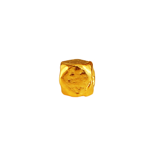 老克勒古法黄金菱形珠转运珠足金散珠隔珠串珠手链手串配件配饰