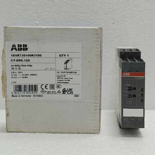 ABB CT-ERS.12S On-Delay Time Relay 1SVR730100R3100 24-240V N