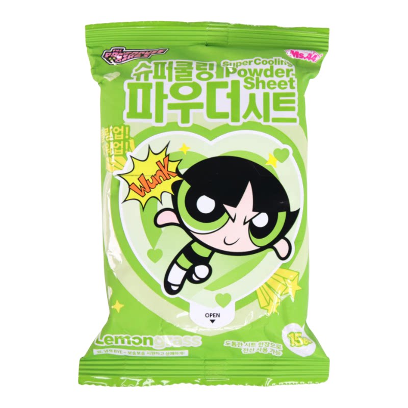 飞天小女警联名supercooling湿巾