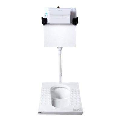 箭牌隐藏式水箱蹲便器入墙蹲坑嵌入式暗藏蹲便感应冲水箱套装