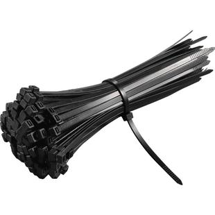 尼龙扎带按公斤卖高强度抗老化塑料扎带捆绑绑扎带黑色白色拉紧器