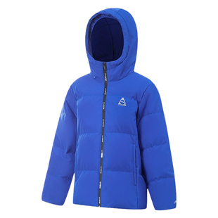 李宁儿童羽绒服男童2025新款青少年鸭绒加厚保暖冬装男女大童外套