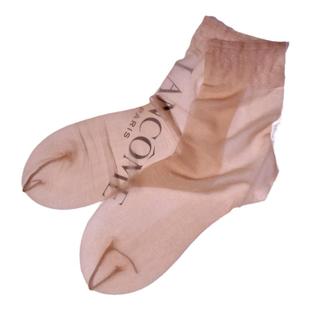 3双装薄透气金银丝短袜复古花边银葱袜子女夏季日系珠光亮丝袜潮