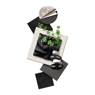 现代简约抽象玄关装饰画高级感入户走廊过道挂画带绿植餐厅壁灯画