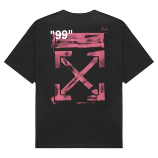 OFF-WHITE™ 情侣装新款宽松短袖T恤圆领半袖