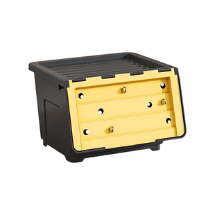 Babyview儿童玩具收纳箱前翻盖式大容量零食杂物整理箱衣服储物箱