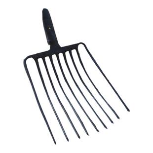 牛粪叉子农具大码草叉牛场煤叉玉米秸秆草料叉子农用钢叉齿四实心