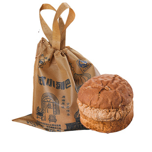 巴吉亚俄式列巴黑全麦哈尔滨老式代餐低脂俄罗斯风味大面包700g