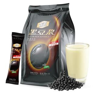 龙王原味黑豆浆粉高蛋白速溶冲饮非转基因学生儿童孕妇营养早餐