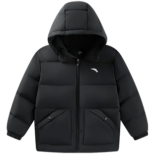 安踏儿童男女大童羽绒服2025冬季新款舒适保暖中大童四防羽绒外套