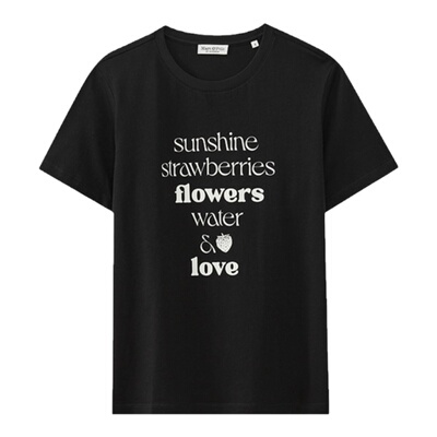 23春夏新品女士纯棉短袖T恤