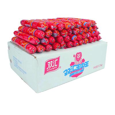 双汇王中王火腿肠60g大根泡面肠即食办公零食肉肠煎炸烧烤肠整箱