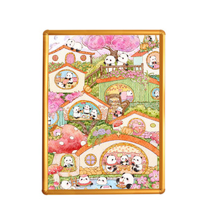 1000片塑料拼图大片50*75cm小片26*38cm送拼图框翻盖设计秒装拼图