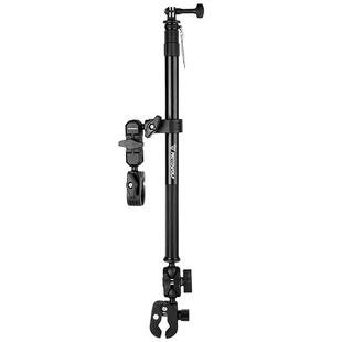 摩托车户外骑行手机直播伸缩固定支架机车运动相机自拍摄杆防抖震