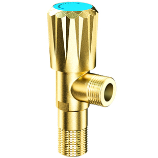 角阀加厚冷热水加长三角阀通用不锈钢马桶热水器水阀开关八字阀门