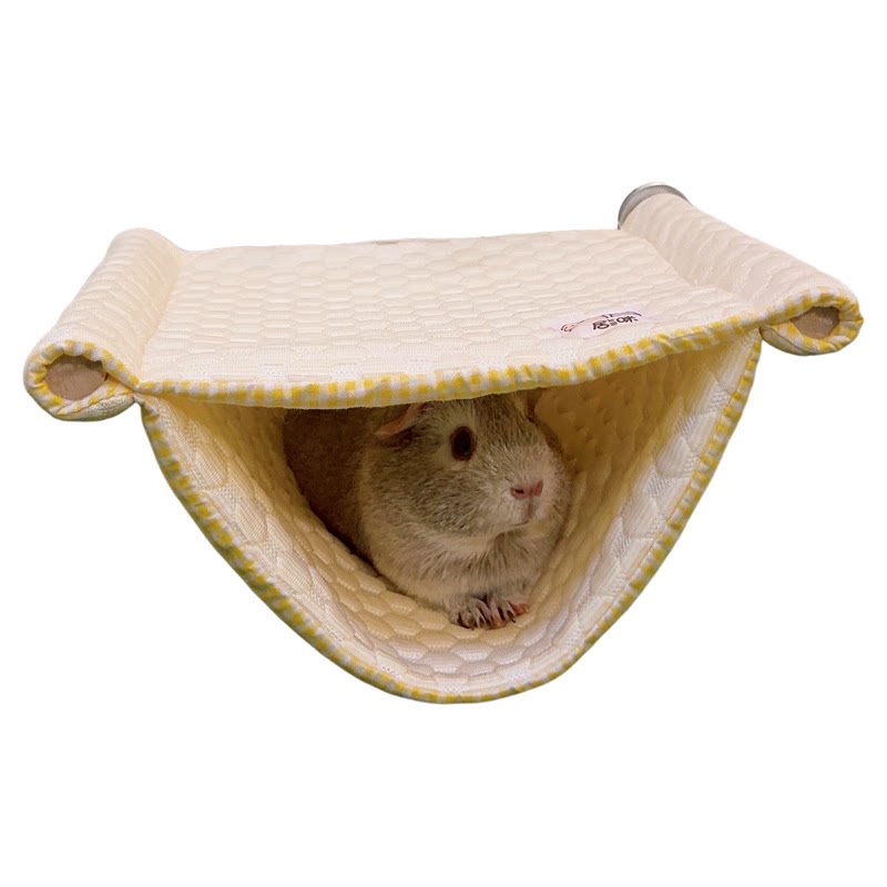 【居咪】荷兰猪豚鼠冰丝凉快夏季天吊床冰感面料吸尿小清新可拆洗
