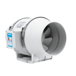 8寸小型轴流风机高速大风量200mm 静音换气扇220V管道式工业排烟