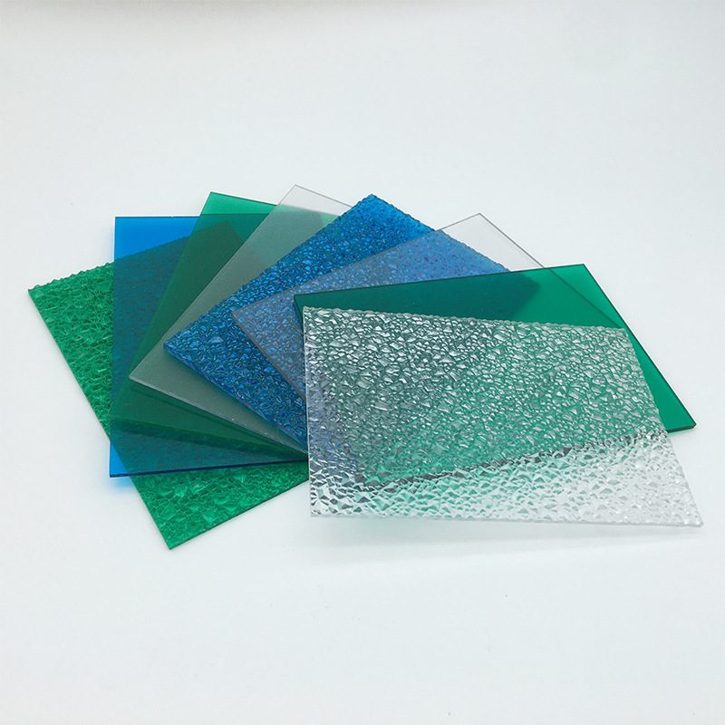 透明PC耐力板俄罗斯出口阻燃板聚碳酸采光折弯pc雨棚耐力板脂实心