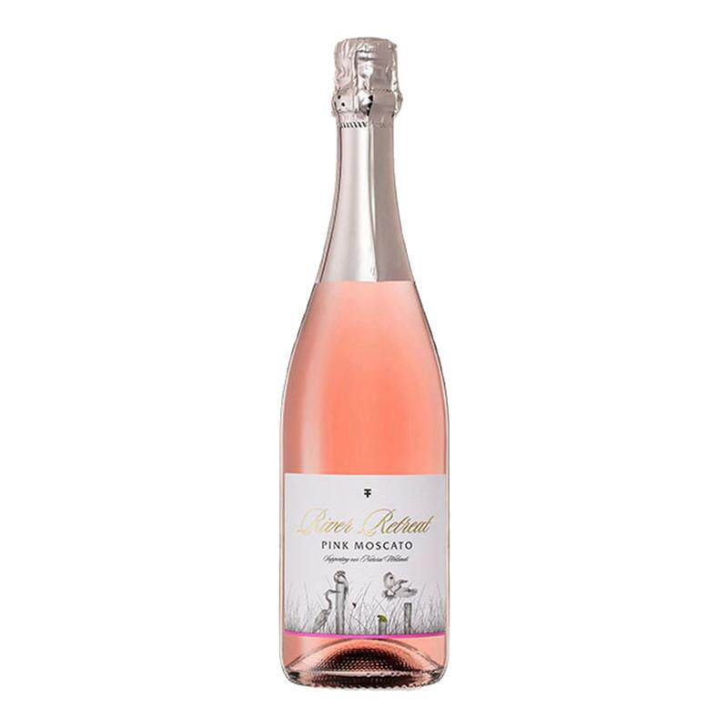 Moscato气泡酒穆雷河莫斯卡托低醇桃红起泡甜葡萄酒低度果酒女生