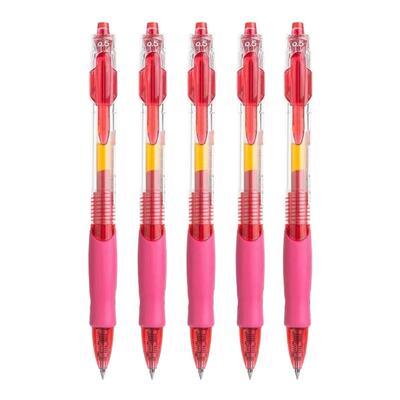 学生专用按动大容量黑色水性笔考试签字笔同款GP1008中性笔