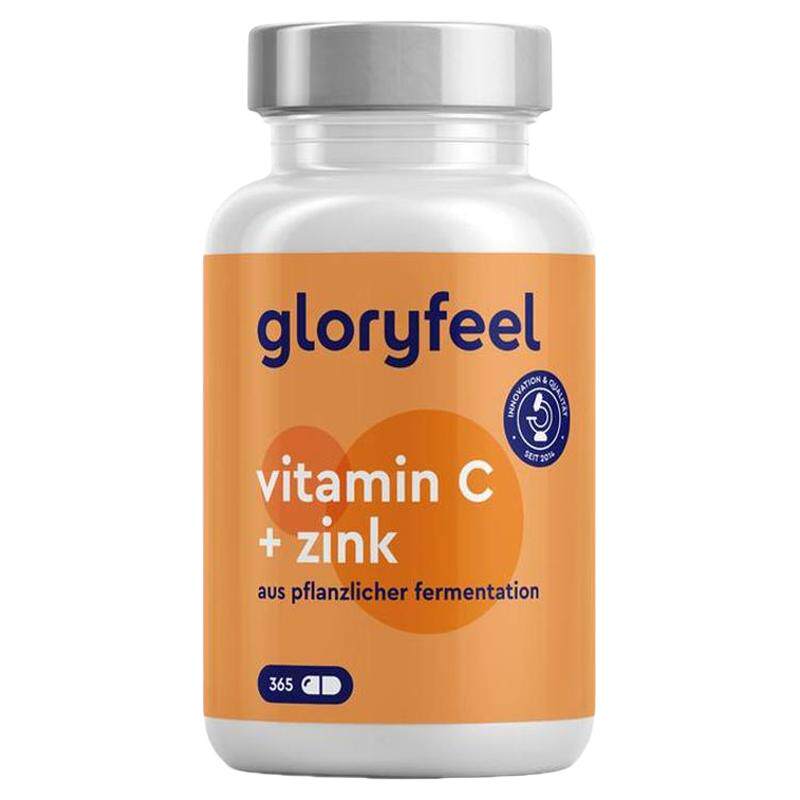 拜耳gloryfeel缓释维C加锌365粒