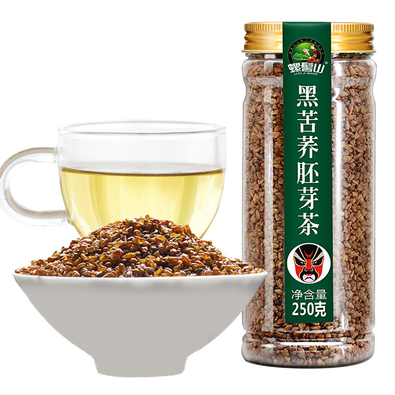 螺髻山黑苦荞茶大凉山罐装